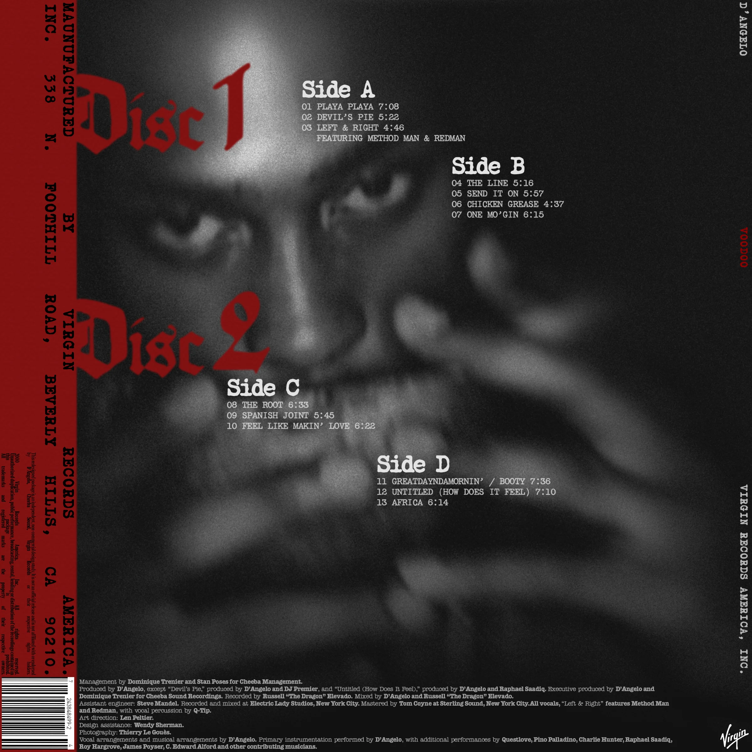 Voodoo - Tracklist